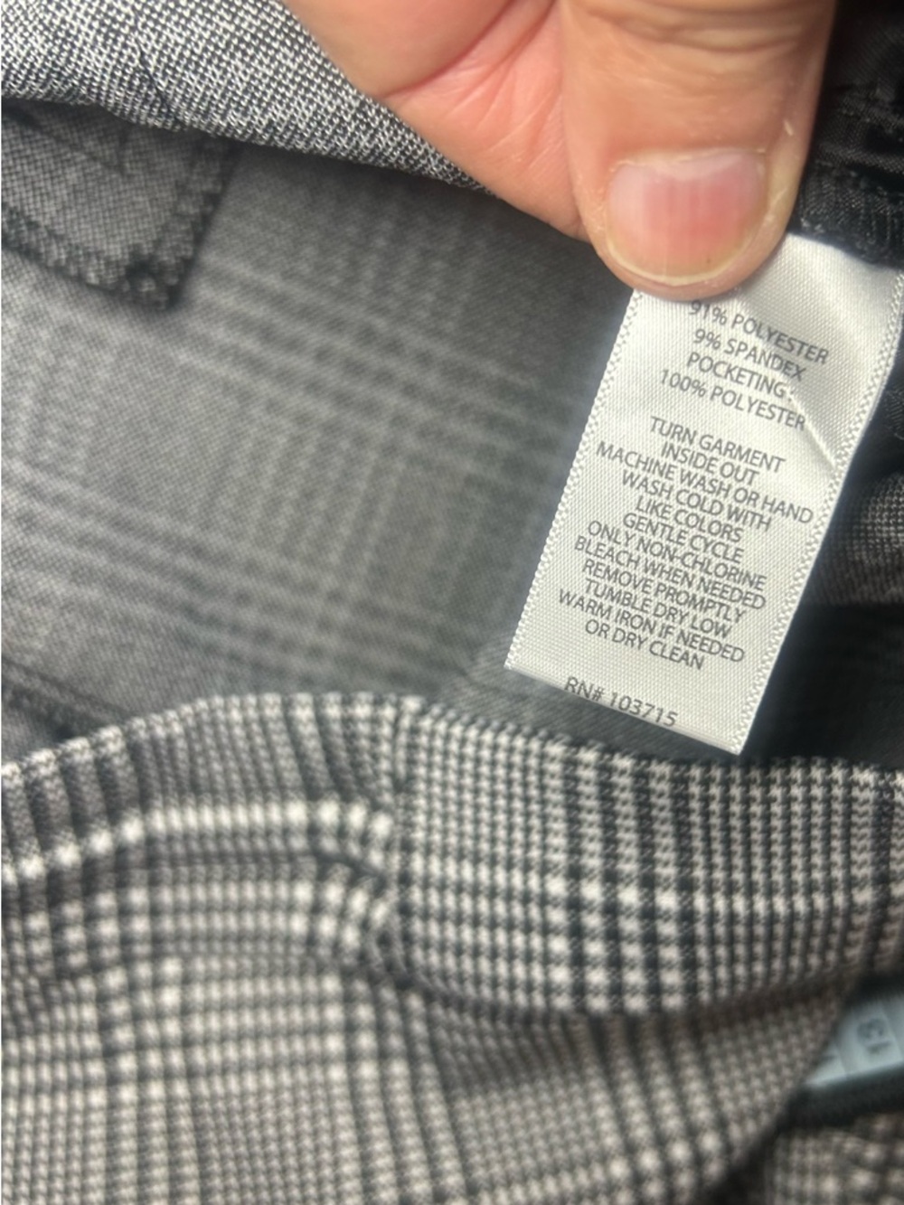 Rachel Zoe black and white Plaid Wide Leg Trousers size medium - Picture 6 of 11